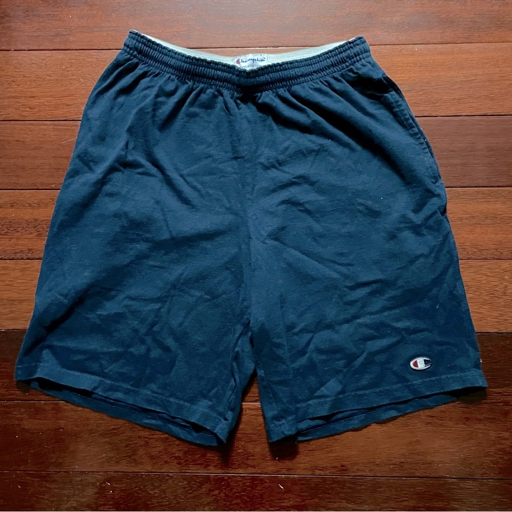 Champion Men's Navy Athletic Shorts